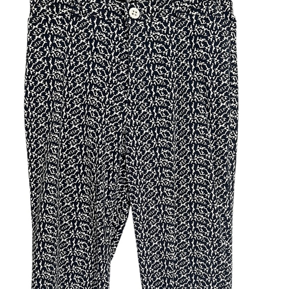 Windridge Cheryl Nash Black and White Patterned Capris - Picture 1 of 6